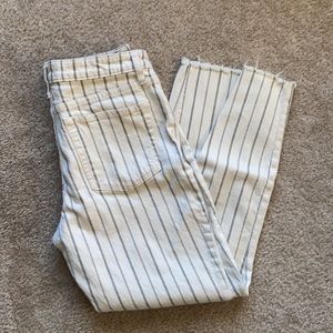 Abercrombie striped pants